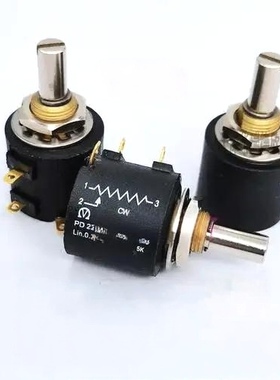 PD2210-10K等系列精密线绕多圈电位器YONGXING电位器