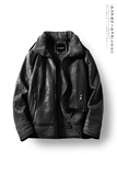 冬季大码男皮毛一体羊羔绒加绒加厚麂皮绒外套D318#F11-P245，男装皮衣，电商D318(原电商B337)