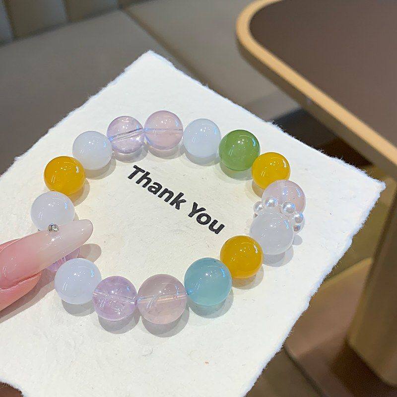 天然水晶手串手饰 跨境新款珠宝手链多宝手串手链 天然粉水晶手串,特色手工艺,其他,淘宝优惠券,粉丝福利购,淘宝优惠卷