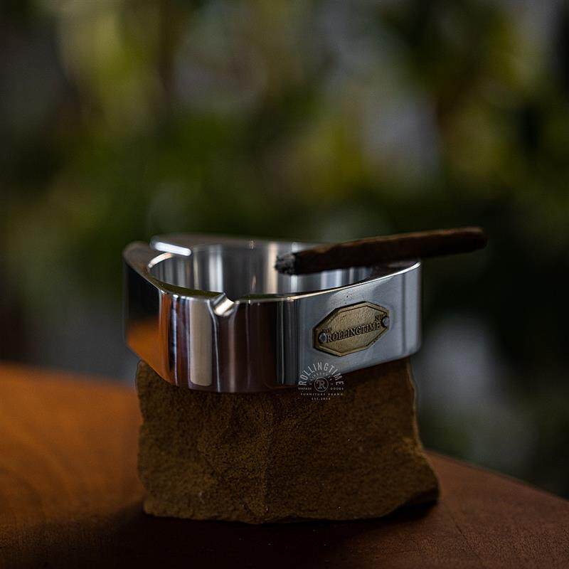 轴年 Rolling time 复古铝烟灰缸 酒吧桌面摆件烟缸