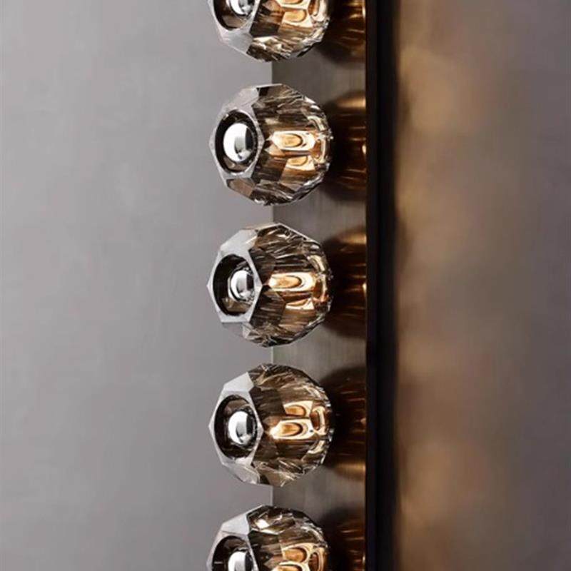 出口RH Boule美式简约轻奢后现代港风ins过道走廊背景壁灯镜前灯