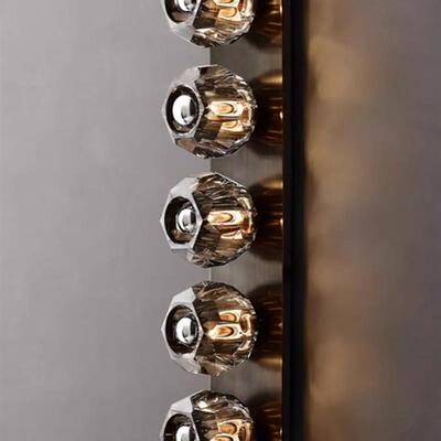 出口RH Boule美式简约轻奢后现代港风ins过道走廊背景壁灯镜前灯