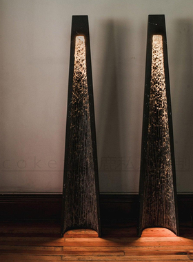 Estela天然大理石雕刻客厅落地灯沙发旁边高级感设计师立式氛围感