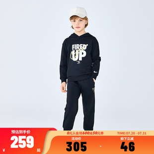 春秋季 Nike 兒童套裝 男女童衛(wèi)衣長(zhǎng)褲 3brand童裝 子2件套休閑運(yùn)動(dòng)服