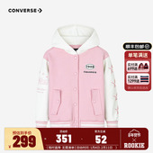 新款 匡威童装 儿童夹克女童2025冬季 中大童洋气可爱棒球服外套上衣