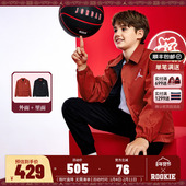 外套春装 拜年服 男童夹克2026春秋新款 薄款 双面穿 Jordan儿童装