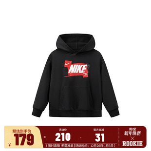 童装 新款 运动上衣潮N32542236 3brand儿童卫衣加绒男女童冬季 Nike