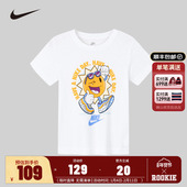 儿童半袖 NY2422074 男女童短袖 上衣运动T恤夏季 舒爽棉 Nike童装