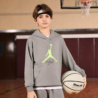 Jordan Nike Children's hooded sweatshirt for Boys 26 Autumn New Style, a trendy autumn outfit for girls thumbnail 5