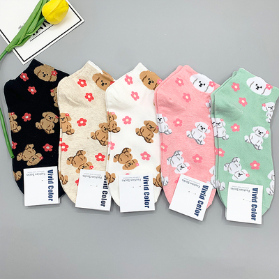 吸汗耐穿春季女短筒袜子