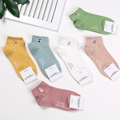 袜子女韩国进口时尚女士短袜