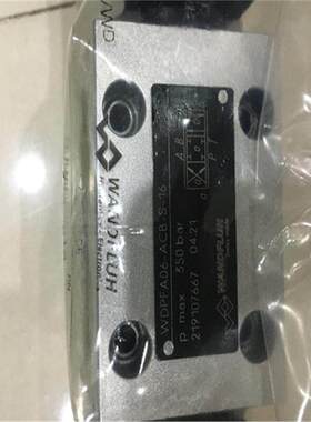 wandfluh万福乐电磁阀WDYFA06-ACB/L9现货供应