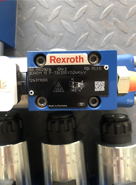 Rexroth力士乐R901218236型号3DREM10P-7X/200YG24K4V比例减压阀