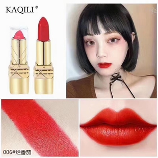 六一大红色口红幼儿园舞台表演出持久保湿滋润初学者学生平价款