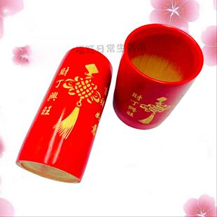 喜庆米升拜月娘老式拜神潮汕升红竹筒天公婚庆香炉插香金花家用