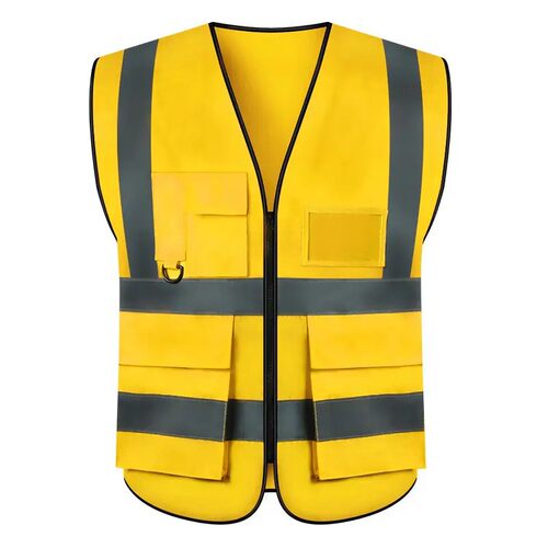反光背心骑行安全服马甲交通建筑施工马夹荧光服traffic vest