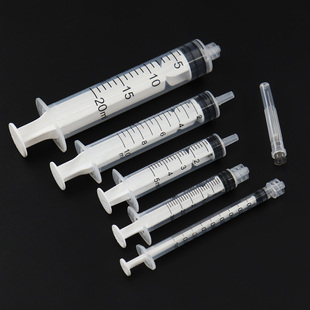 20ml平直口螺旋口塑料针管针筒