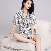 天冰丝凉感透气豹纹纯欲性感家居服 夏季 维多利亚睡衣女款 2026新款