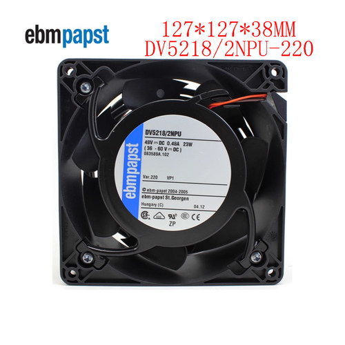 DV5218/2NPU-220正品全新德国风扇 12738 48V 23W IP68防水风扇
