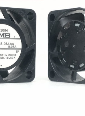 全新NMB 02510SS-05J-AA 2510 5V 0.06A 录像机散热风扇静音风扇