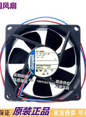 进口风机- TYP8412NGME 12V 1.4W 80*80*25mm 机箱散热风扇 8025