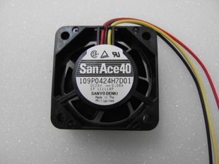 109P0424H7D01 发那科数控风扇  4015 24V 4CM 3线报警40*40*15