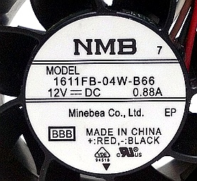 04W B66 0.88A NMB 4线双滚珠风扇 12V 1611FB 4CM 全新原装 4028