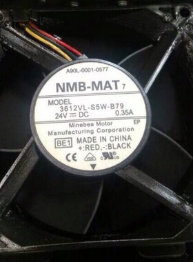 NMB A90L-0001-0577 3612VL-S5W-B79 9CM 9032 24V 发那科 风扇