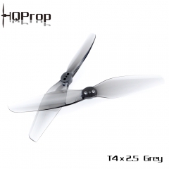 HQ桨 灰 T4X2.5 穿越机 经典 两正两反 Prop 长续航远航桨叶