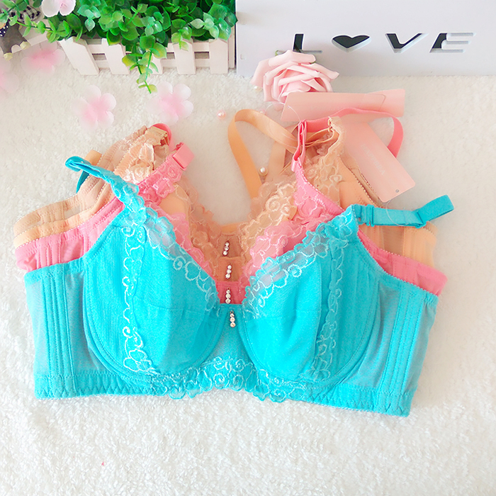 桑扶兰集团品牌粉蓝超薄款内衣