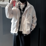 JK18-P118控158痞帅2024新款社会小伙店主风假两件夹克外套，男装夹克，电商B363-1