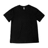 TX06-P48控68黑色冰丝夏季社会小伙痞帅店主风短袖t恤，男装T恤，电商B363-1