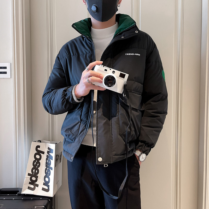 CF07P128冬季新款棉衣社会小伙加厚外套棉袄棉服,男装棉衣,电商B363-1