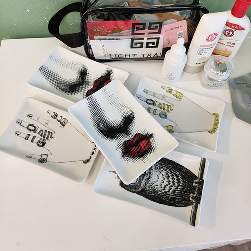 珠宝收纳盘烟灰缸戒指展示