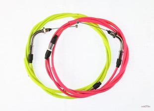 福喜鬼火巧格gy6雅马哈改装尼比吊桶化油器PE专用PE吊桶油门线