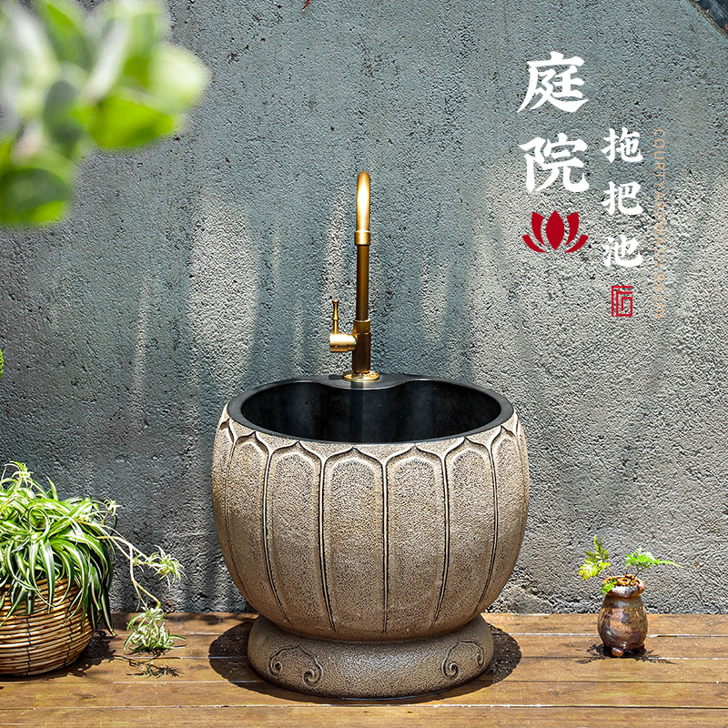 陋石坊庭院拖把池阳台家用皆宜