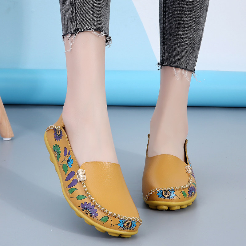 外贸时尚女鞋特大码44浅口单鞋41 43软皮软底豆豆鞋40 42妈妈鞋子,女鞋,浅口单鞋,淘宝优惠券,粉丝福利购,淘宝优惠卷