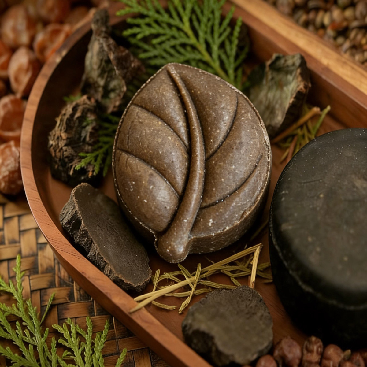 新品特价何首乌侧柏叶手工洗发饼