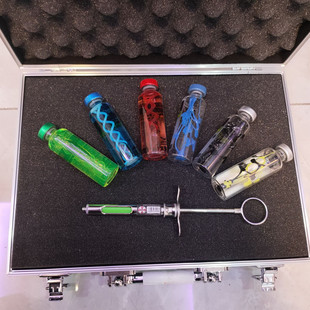 生化危机注射器玩具病毒样本瓶手办模型玩具摆件儿童套装箱子盒子