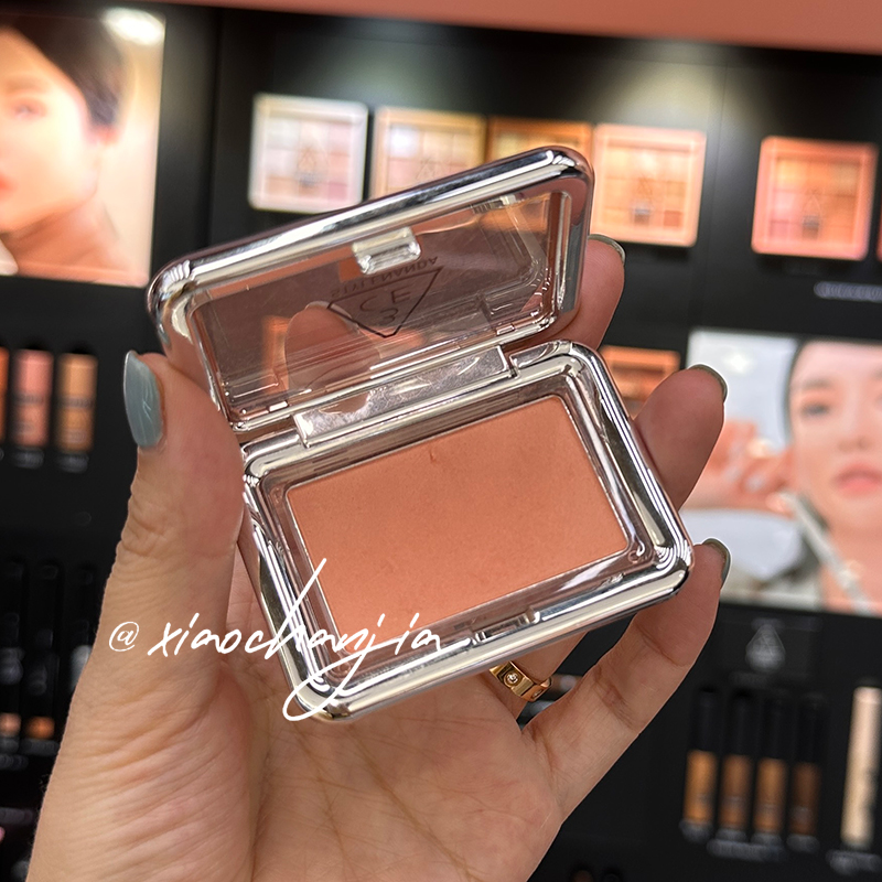 3ce新款腮红裸妆腮紫膨胀色