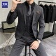 男士 商务休闲职业正装 外套修身 罗蒙西服套装 西装 伴郎新郎结婚礼服
