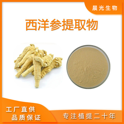 西洋参提取物粉末 精品 西洋参皂甙80%西洋参浓缩粉末精华送量勺