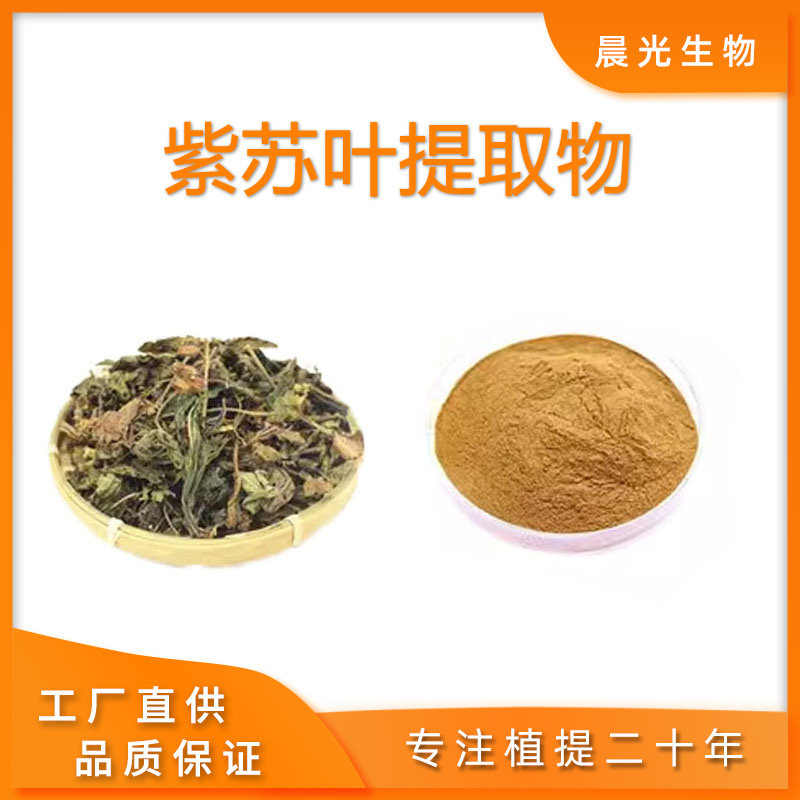 紫苏叶提取物 萃取天然植物紫苏叶水溶粉20:1中药材提取浓缩粉末