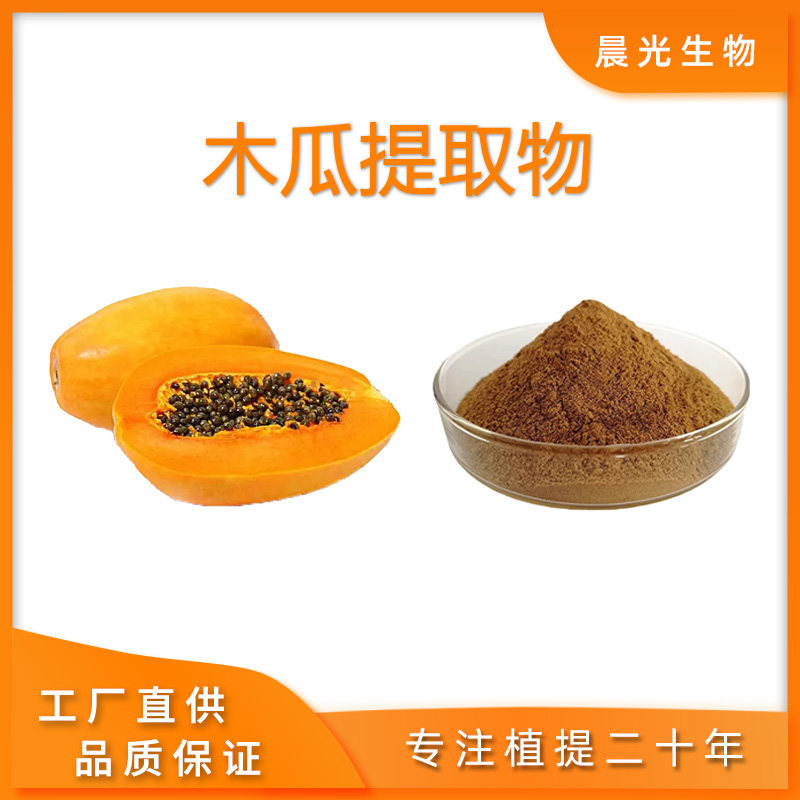 木瓜提取物 木瓜汁粉80目木瓜酵素粉30万u/g木瓜浓缩粉20:1 包邮