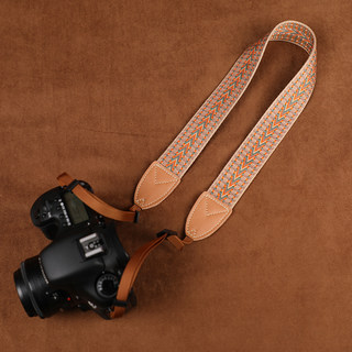 提花编织单反相机背带微单肩带舒适适用佳能尼康索尼富士摄影肩带