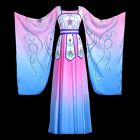 女仙女飄逸漢服中國風(fēng)廣袖流仙裙唐裝武媚娘古典舞蹈演出服裝