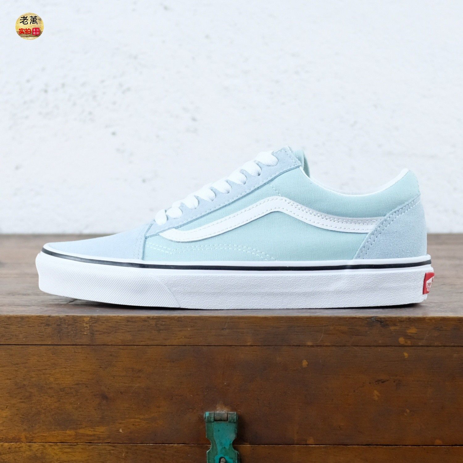 老万VANS范斯Old Skool男女天蓝色低帮板鞋帆布鞋 VN0007NTH7O,运动鞋new,板鞋,淘宝优惠券,粉丝福利购,淘宝优惠卷