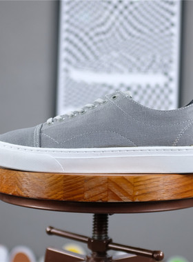 老万VANS范斯男款低帮银灰色运动休闲鞋板鞋夏款VN000NK0LLE