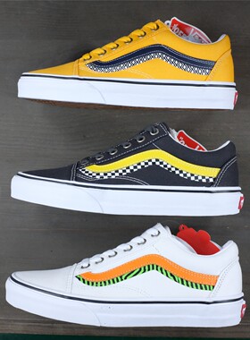 老万VANS范斯OLD SKOOL条纹低帮帆布鞋板鞋VN0A3WKT4S2/T4S3/T4S4
