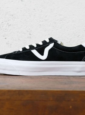 老万VANS范斯 Premium高端支线VLT经典黑白帆布鞋VN000CR1BA2